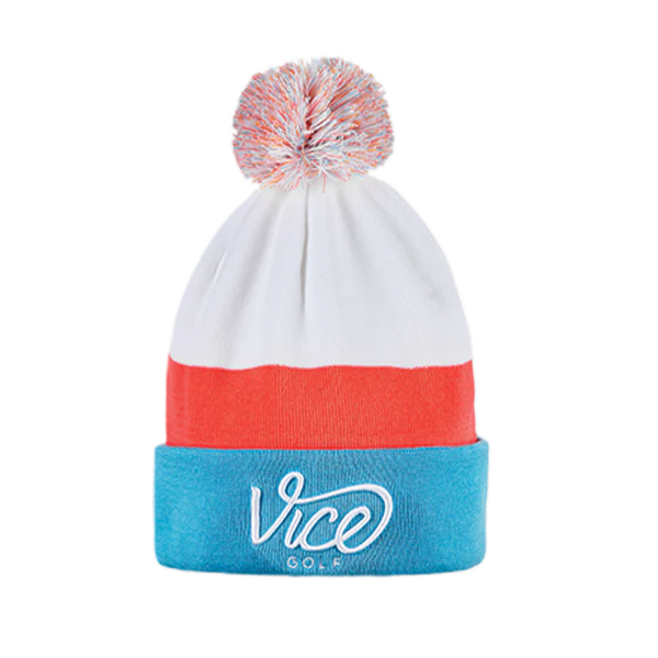 Vice Golf Beanie Tricolor