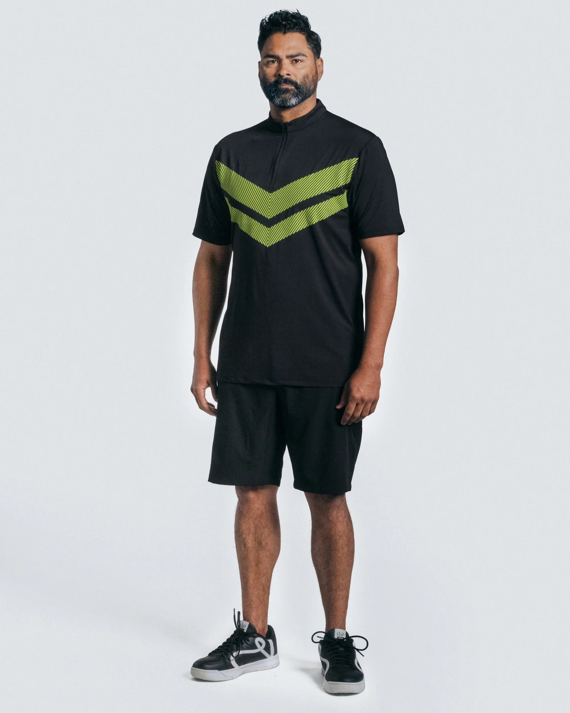 Vice Golf Camo Quarter Zip Polo - Image 2