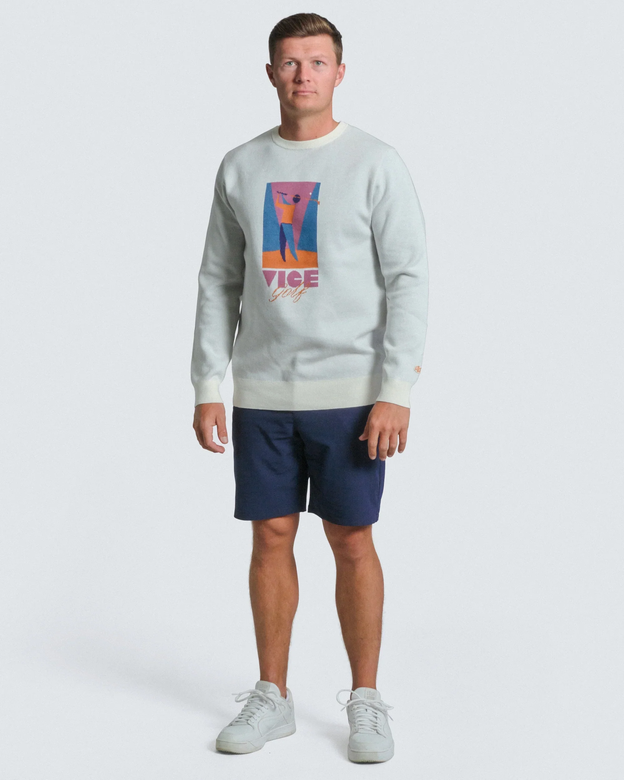 Vice Golf Knitted Crewneck - Image 2