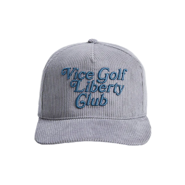 Vice Golf Liberty Club Corduroy Snapback Cap