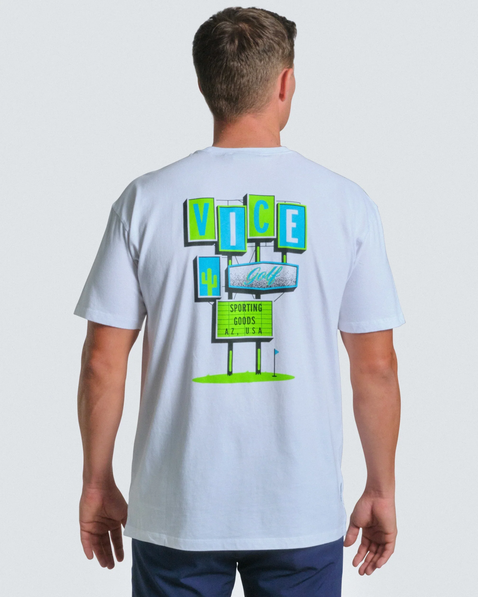 Vice Golf Sign Up Tee - Image 2